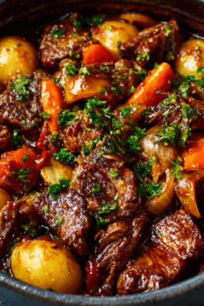 Beef and Vegetable Potjie