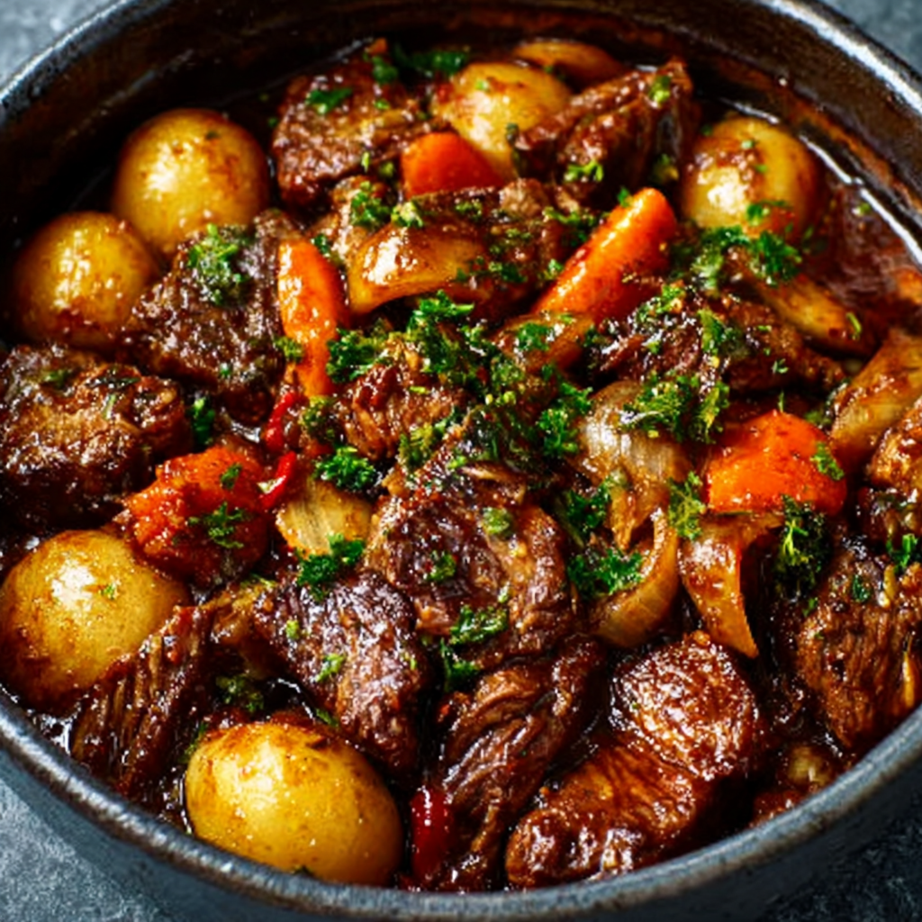 Beef and Vegetable Potjie