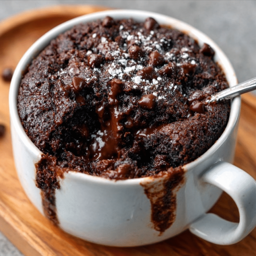 Brownie in a Mug: Quick and Easy Recipe for Dessert! 2 Brownie in a Mug