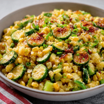 Buttered Corn & Zucchini Succotash