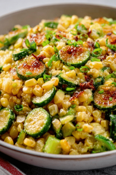 Buttered Corn & Zucchini Succotash