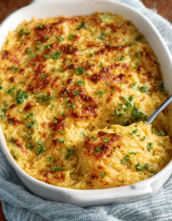 Cheesy Spaghetti Squash Casserole
