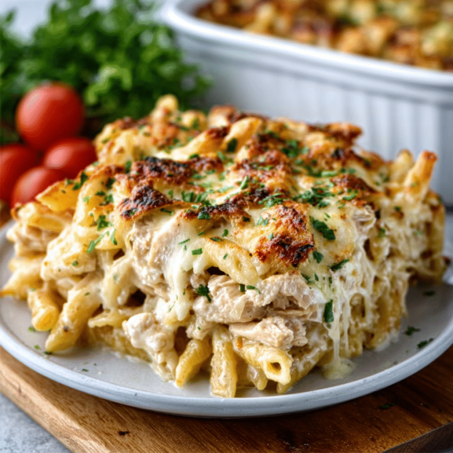 Chicken Alfredo Pasta Bake: A Creamy Delight Awaits! 6 Chicken Alfredo Pasta Bake