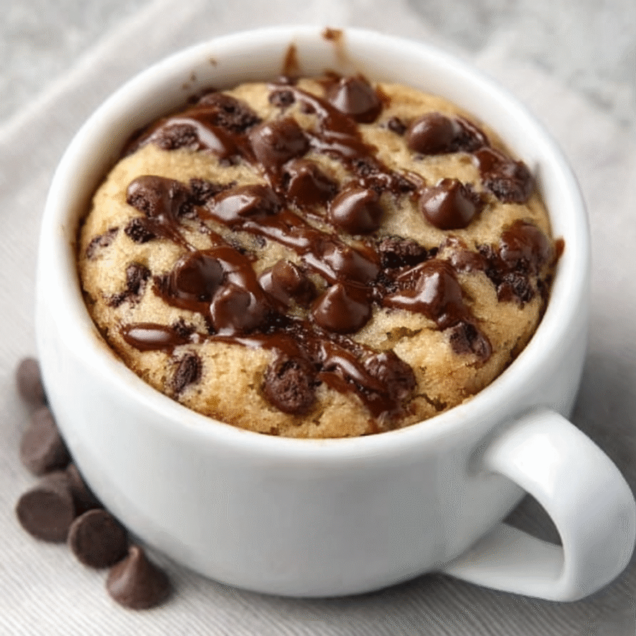 Chocolate Chip Mug Cookie: Your Quick Dessert Fix! 6 Chocolate Chip Mug Cookie