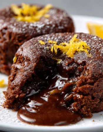Chocolate Orange Lava Cakes