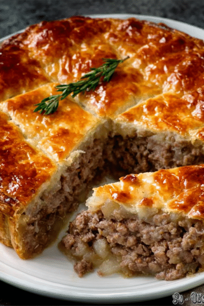 Classic Tourtière (French-Canadian Meat Pie)