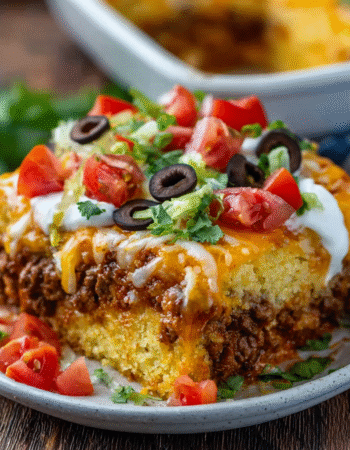 Cornbread Taco Bake