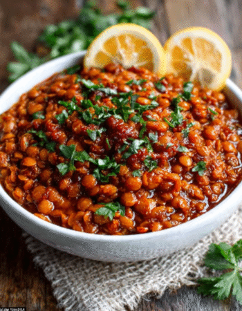 Ethiopian Berbere Lentil Stew