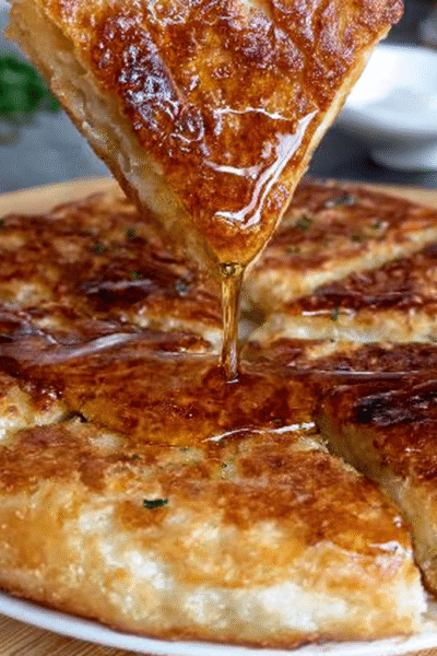 Feteer Meshaltet with Honey Drizzle