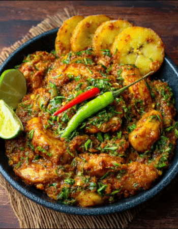 Green Banana Curry (Matoke Style)