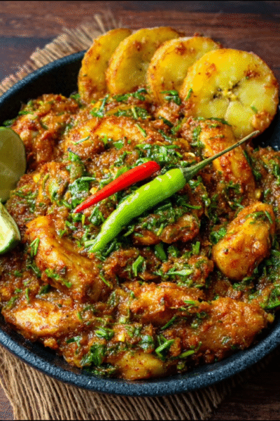 Green Banana Curry (Matoke Style)