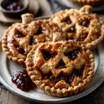 Halloween Jack-O-Lantern Pumpkin Pies