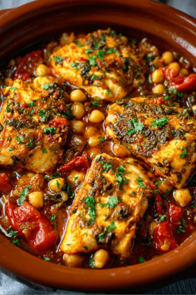 Harissa Fish Tajine