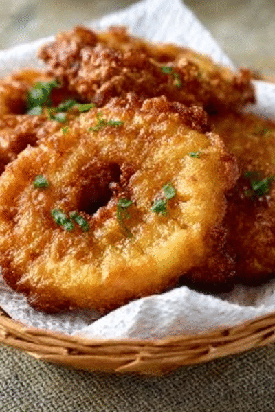 Hawaiian Taro & Pineapple Fritters
