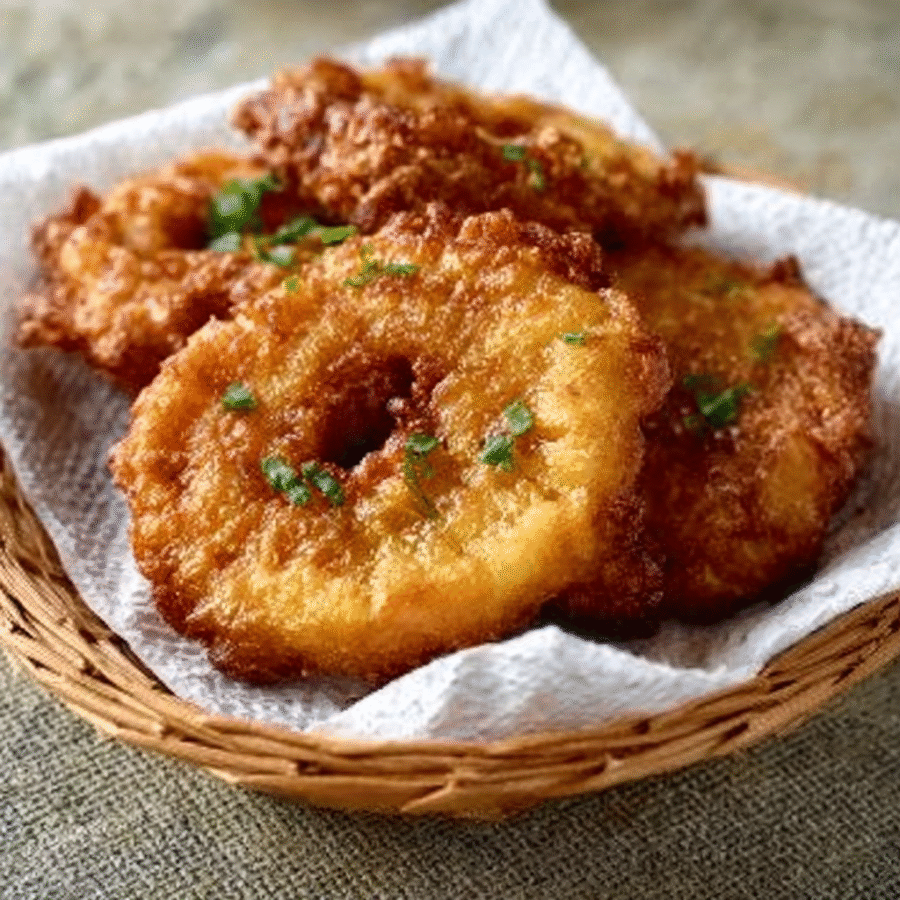 Hawaiian Taro & Pineapple Fritters: A Tropical Treat Awaits! 6 Hawaiian Taro & Pineapple Fritters
