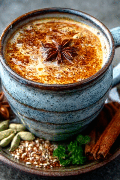 Indian Masala Chai Ghost Latte
