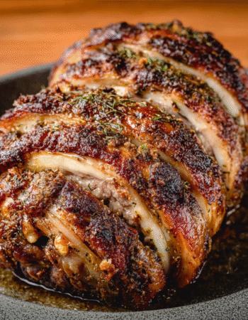 Italian Porchetta Roast with Fennel & Herbs