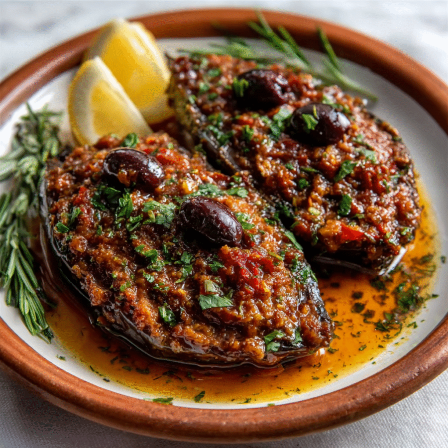 Keto-Inspired İmam Bayıldı with Olive Tapenade Recipe Awaits 6 Keto-Inspired İmam Bayıldı with Olive Tapenade