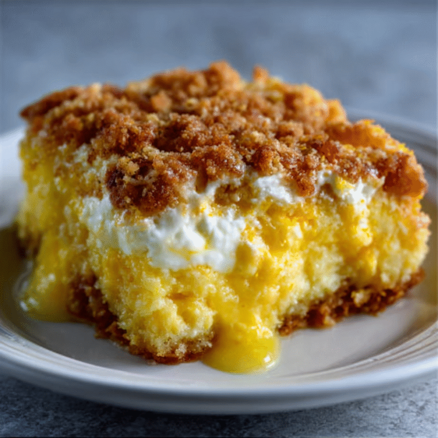 Lemon Cream Cheese Dump Cake: A Zesty Delight Awaits! 6 Lemon Cream Cheese Dump Cake