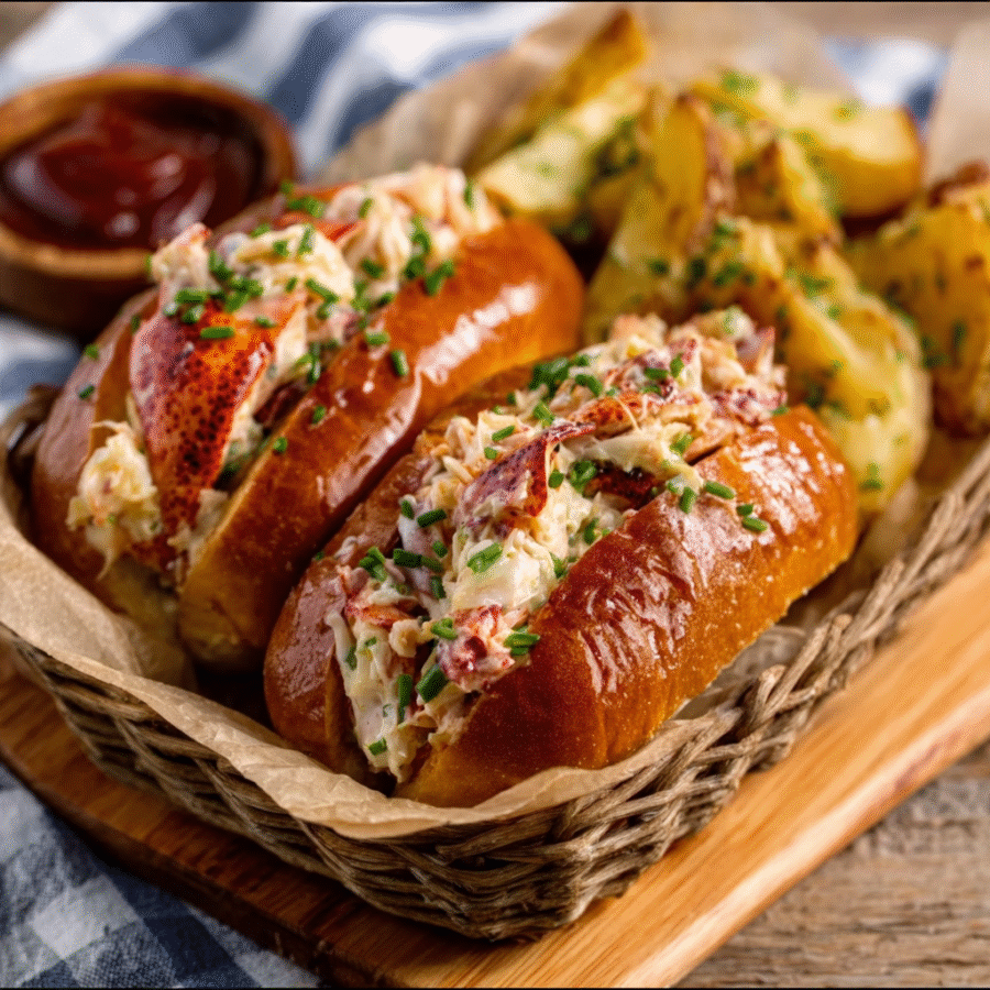 Lobster Rolls (East Coast Style) that Delight Your Taste Buds! 6 Lobster Rolls (East Coast Style)