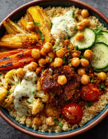 Maghreb Spiced Couscous Bowl