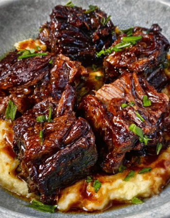Maple-Bourbon Glazed Short Ribs