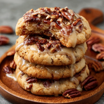Maple Pecan Butter Cookies