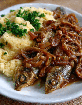Matemba and Sadza (Dried Fish with Maize Meal)