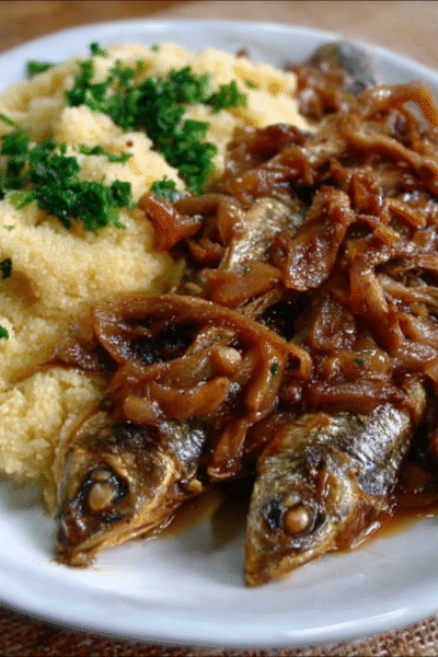 Matemba and Sadza (Dried Fish with Maize Meal)