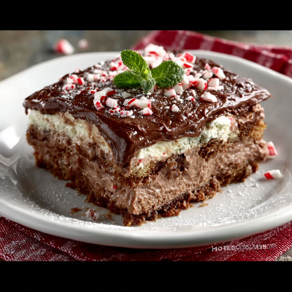Peppermint Mocha Tiramisu