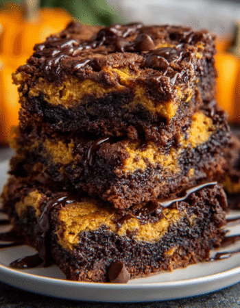 Pumpkin Brownies