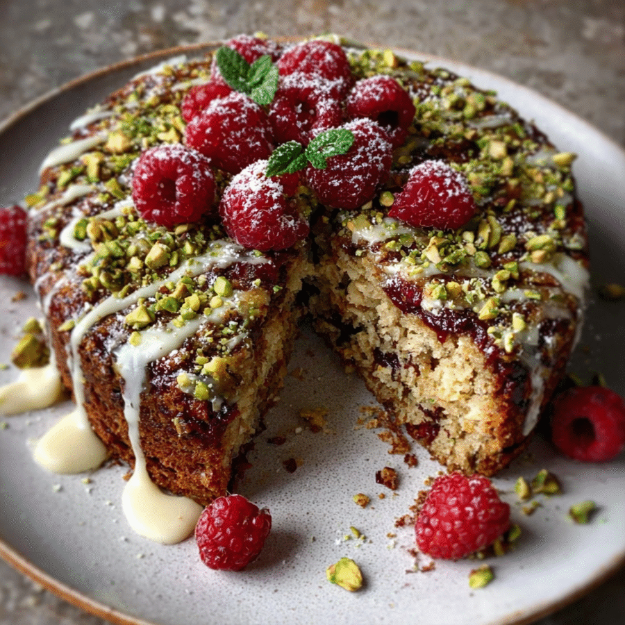 Raspberry Pistachio Snowflake Cake: Delightful Treats Await! 6 Raspberry Pistachio Snowflake Cake
