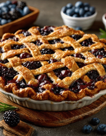 Saskatoon Berry Pie