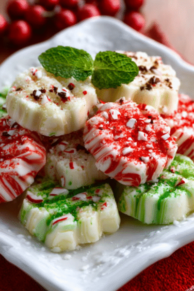 Soft Christmas Peppermints Recipe