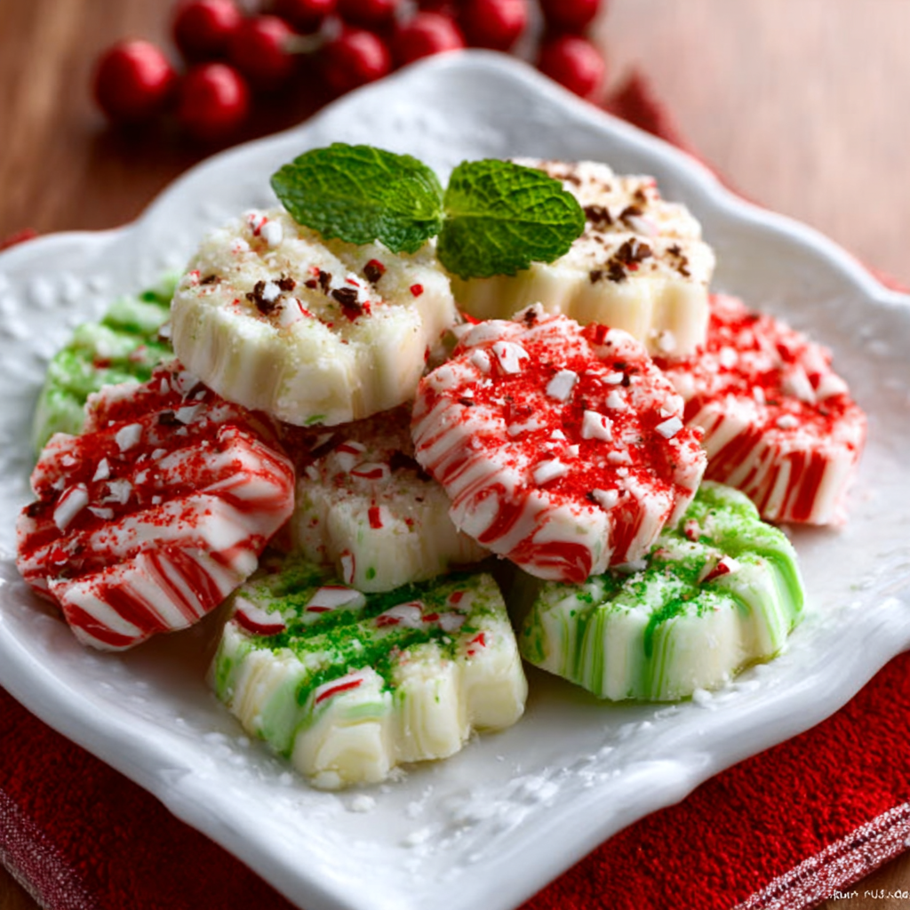 Soft Christmas Peppermints Recipe