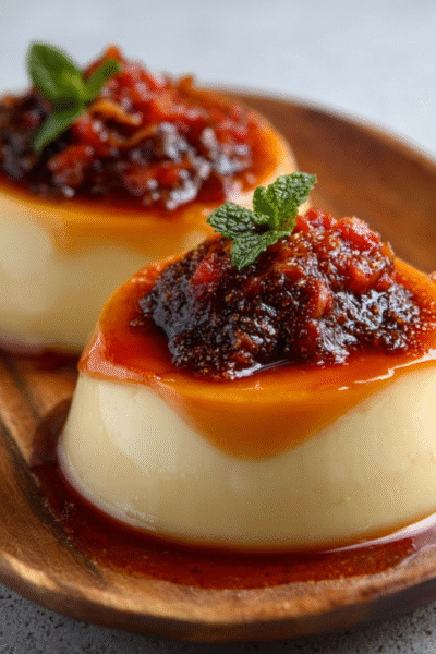 South African Rooibos Vanilla Panna Cotta