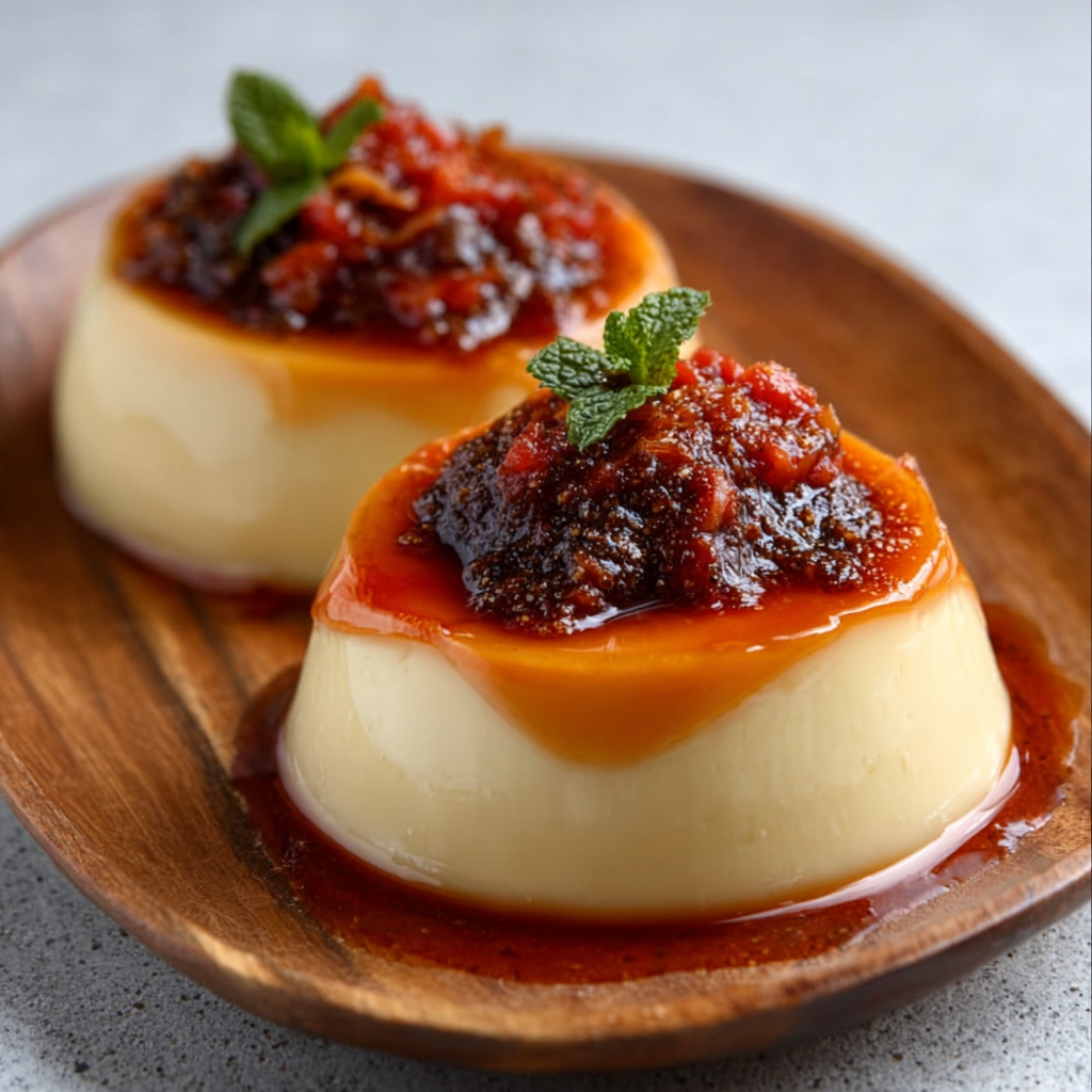 South African Rooibos Vanilla Panna Cotta