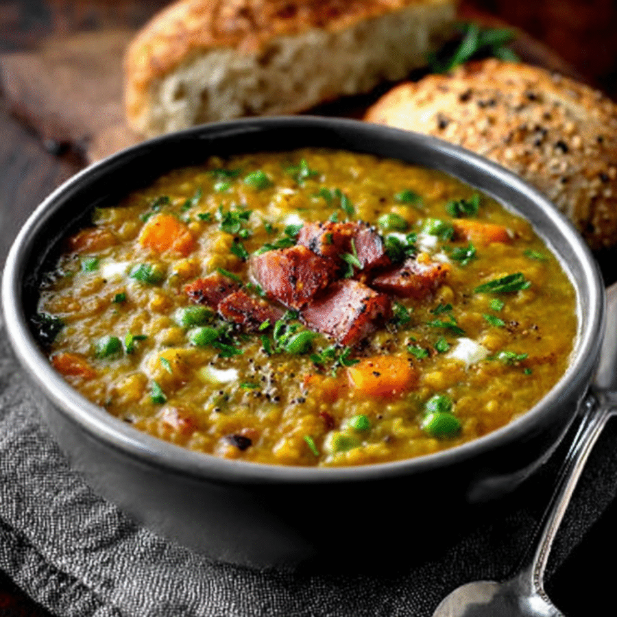 Split Pea Soup with Smoked Ham: A Flavorful Delight! 6 Split Pea Soup with Smoked Ham