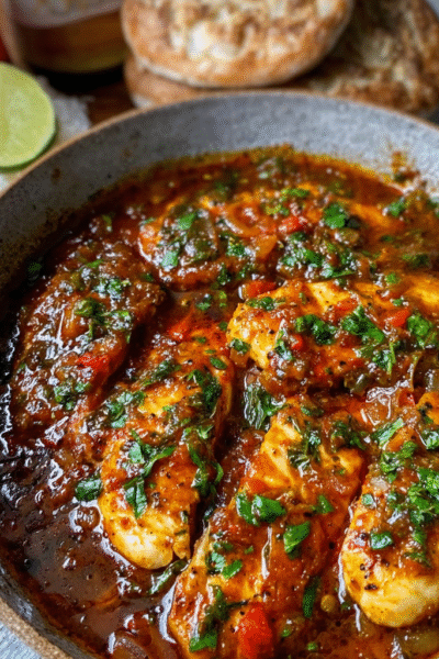 Swahili Coconut Fish Curry