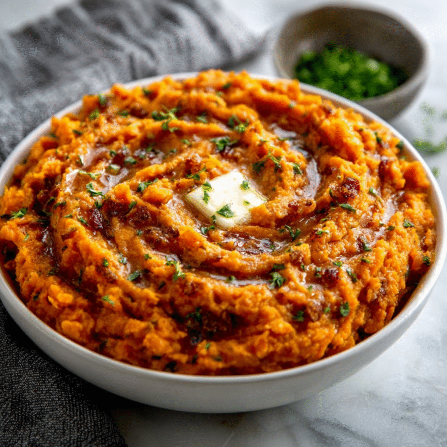 Sweet Potato Mash with Cinnamon Butter Swirl Recipe Delight! 6 Sweet Potato Mash with Cinnamon Butter Swirl