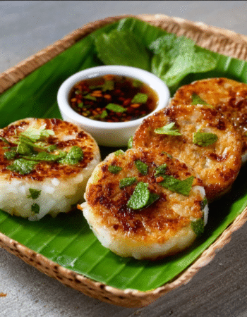 Thai Coconut Lemongrass Rice Cakes