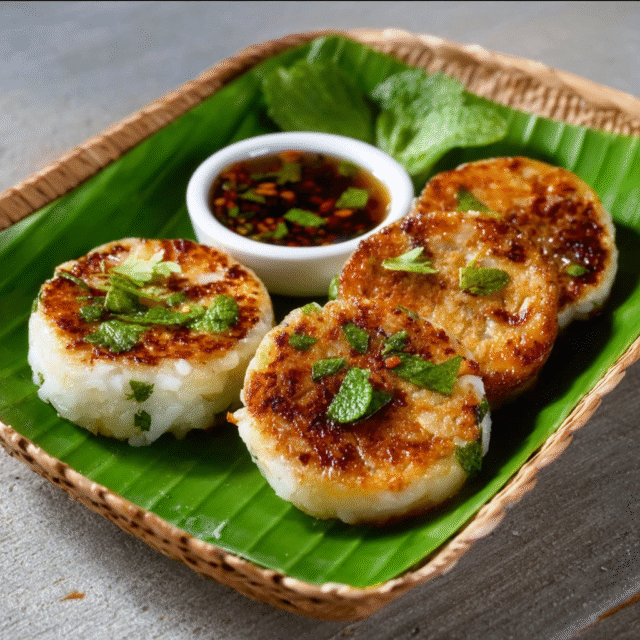Thai Coconut Lemongrass Rice Cakes: A Tasty Treat!