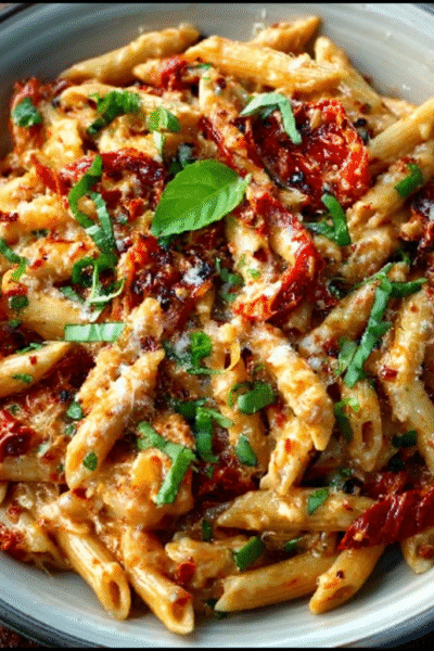 The Best One-Pan Sun-Dried Tomato Pasta