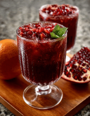 Turkish Pomegranate Vampire Mocktail