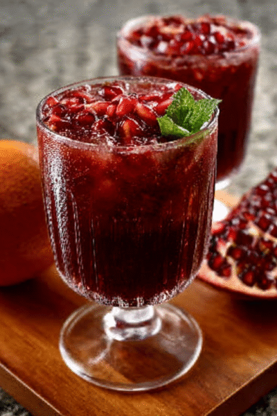 Turkish Pomegranate Vampire Mocktail