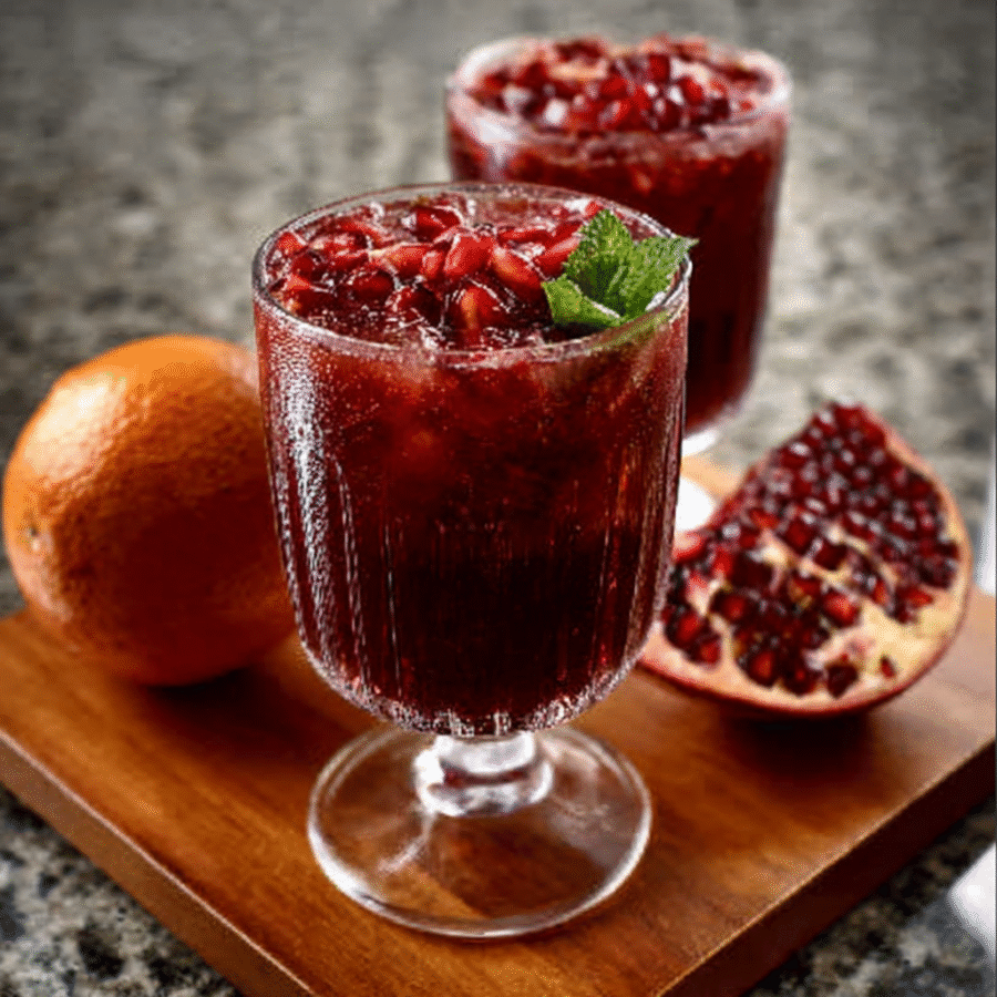 Turkish Pomegranate Vampire Mocktail: A Refreshing Delight! 6 Turkish Pomegranate Vampire Mocktail