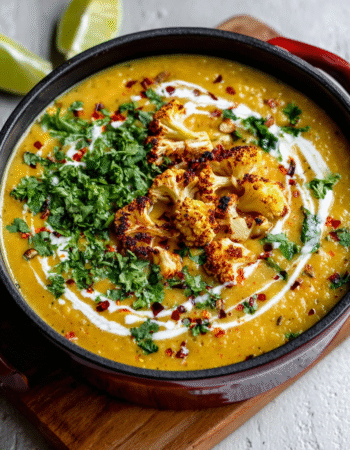 Turmeric Coconut Cauliflower Soup