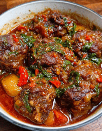 Zimbabwean Oxtail Stew
