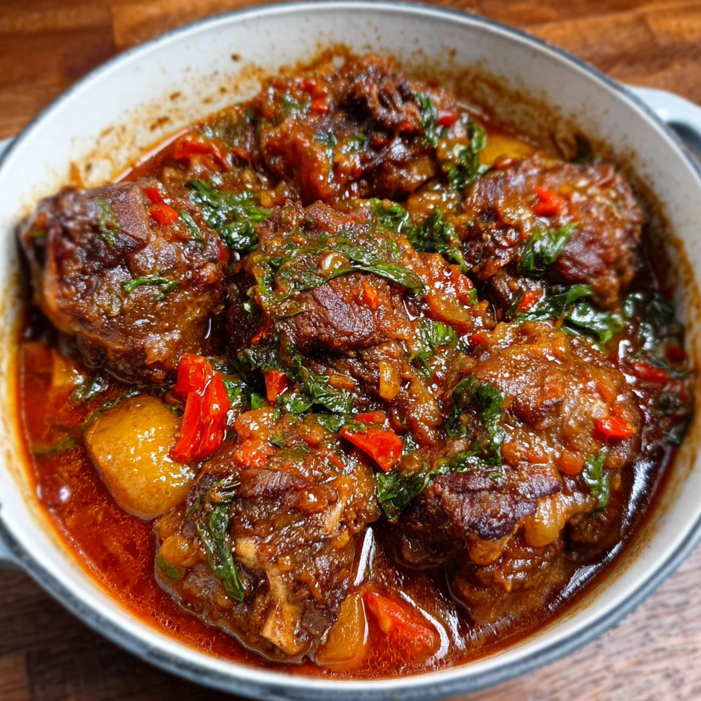 Zimbabwean Oxtail Stew