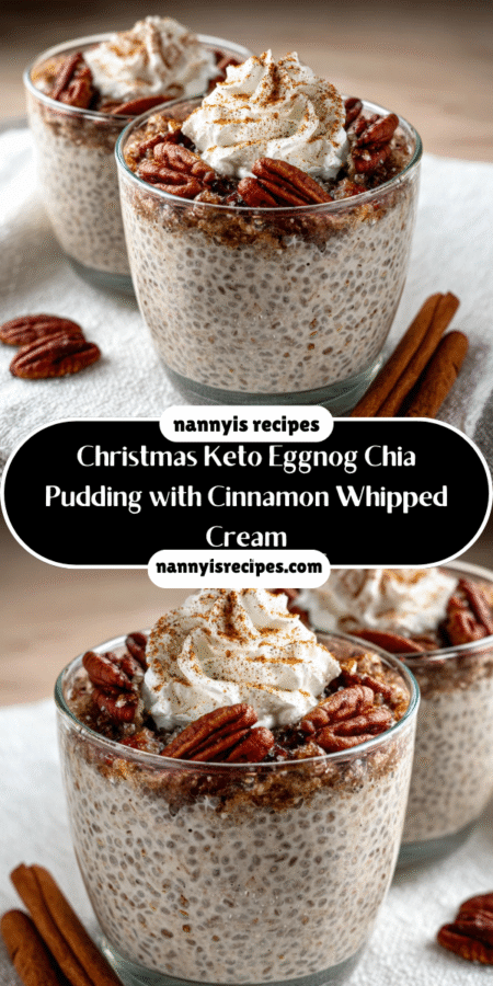 Christmas Keto Eggnog Chia Pudding Will Delight You! 7 10 8